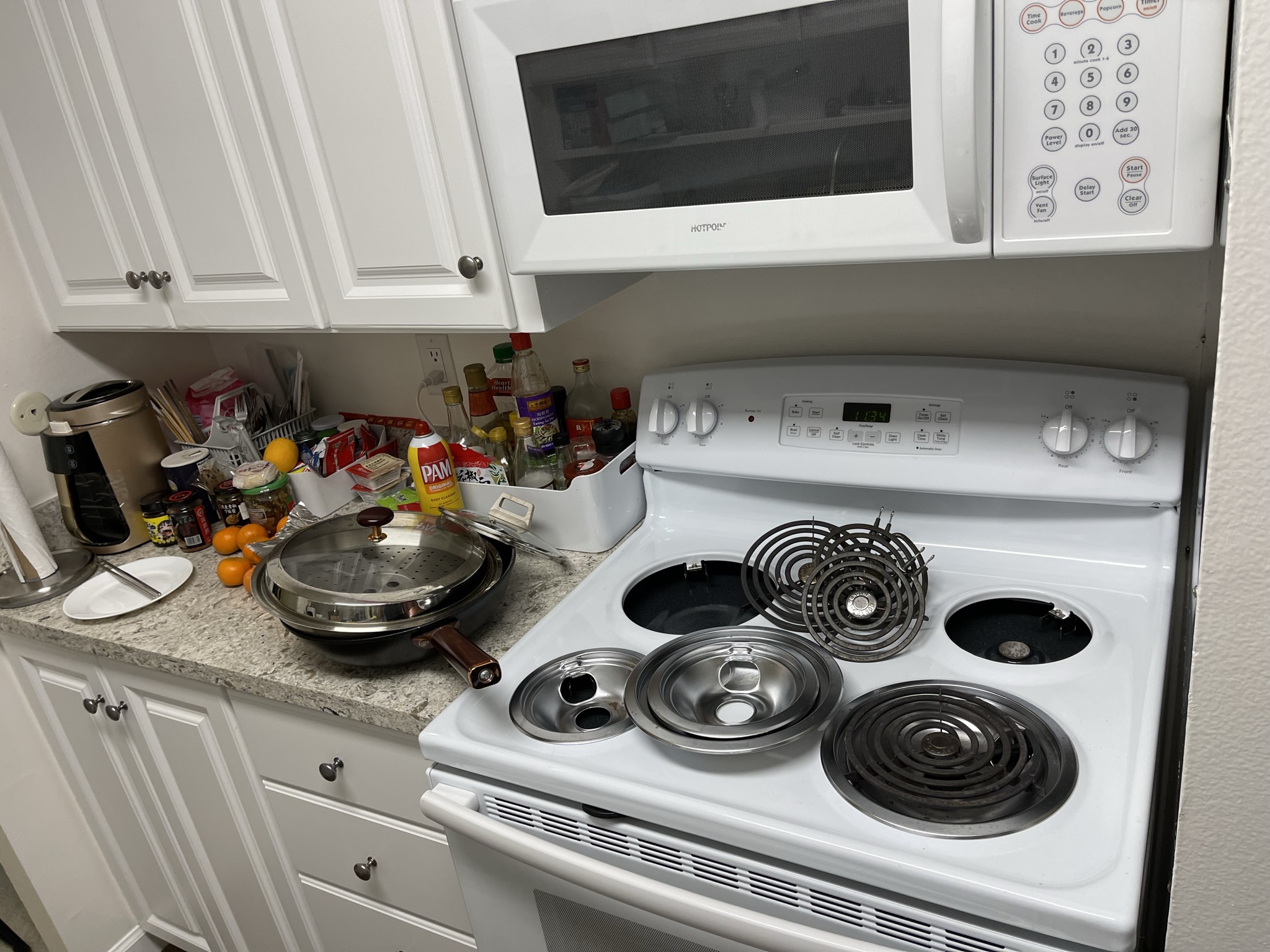 Bedroom cleaning complete